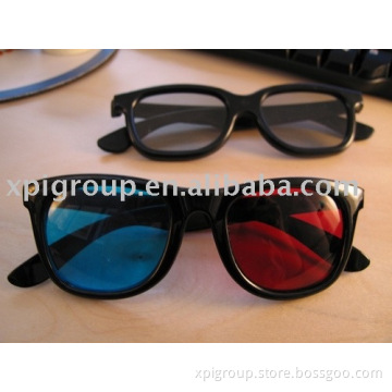 4D glasses/circular polarized glasses/plastic frame 3d glasses